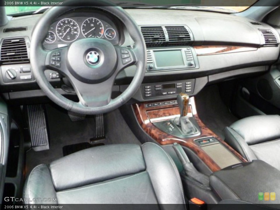 Black Interior Prime Interior for the 2006 BMW X5 4.4i #44999806