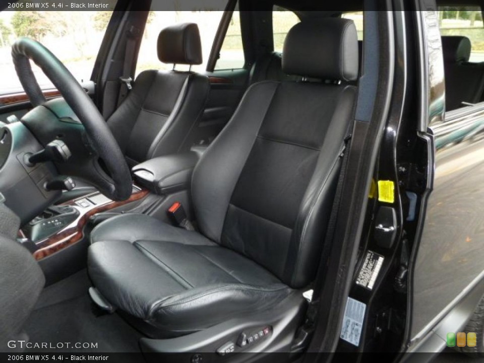 Black Interior Photo for the 2006 BMW X5 4.4i #44999818