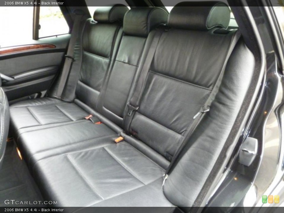 Black Interior Photo for the 2006 BMW X5 4.4i #44999830