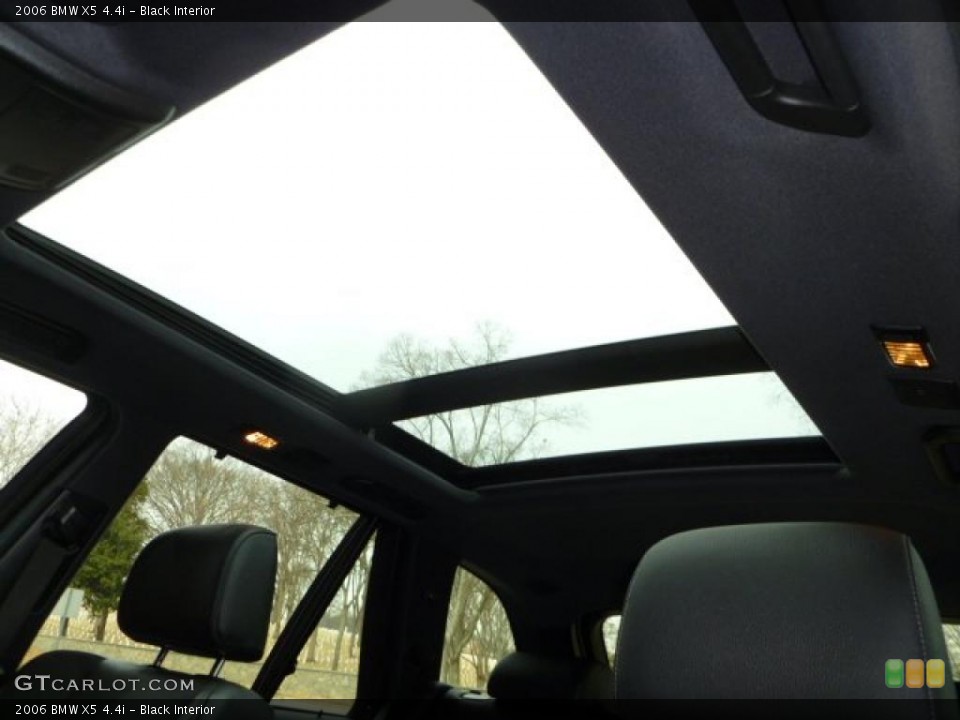 Black Interior Sunroof for the 2006 BMW X5 4.4i #44999966