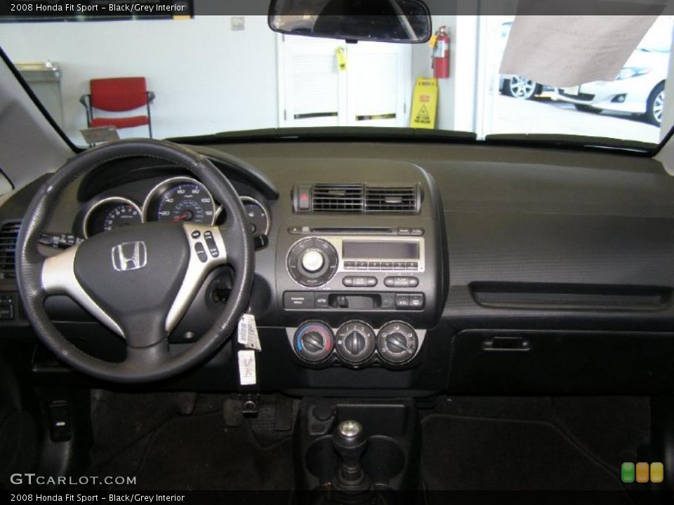 Black/Grey Interior Dashboard for the 2008 Honda Fit Sport #45000198
