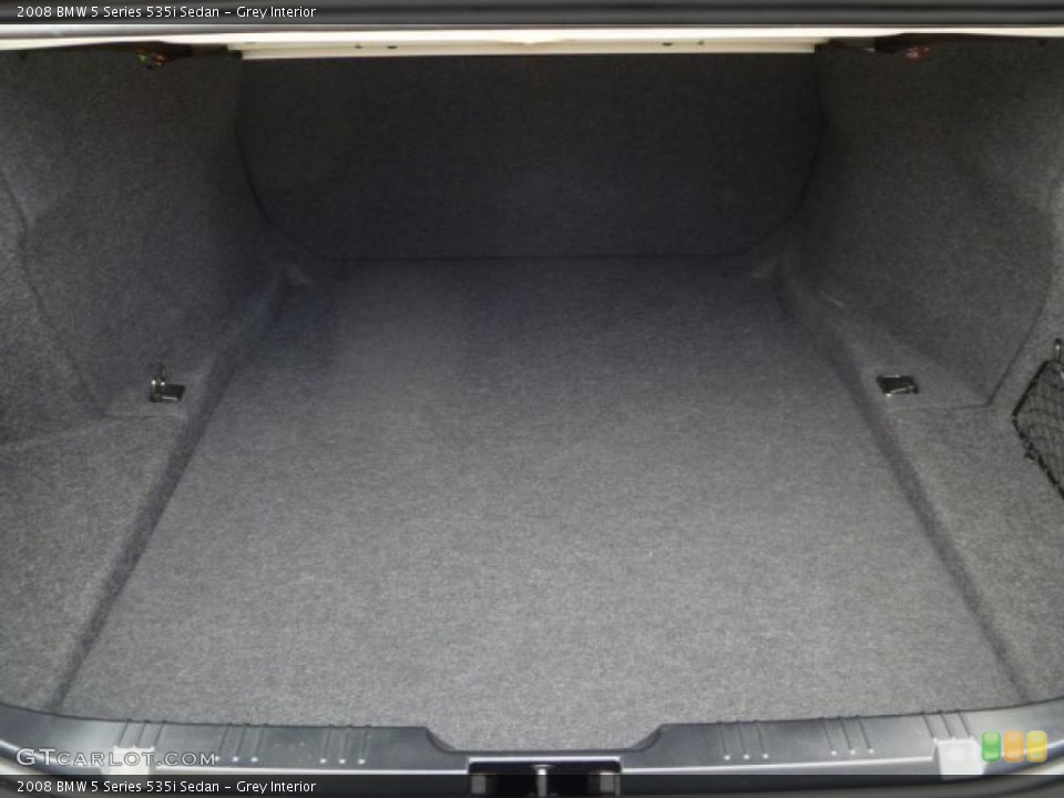 Grey Interior Trunk for the 2008 BMW 5 Series 535i Sedan #45000798