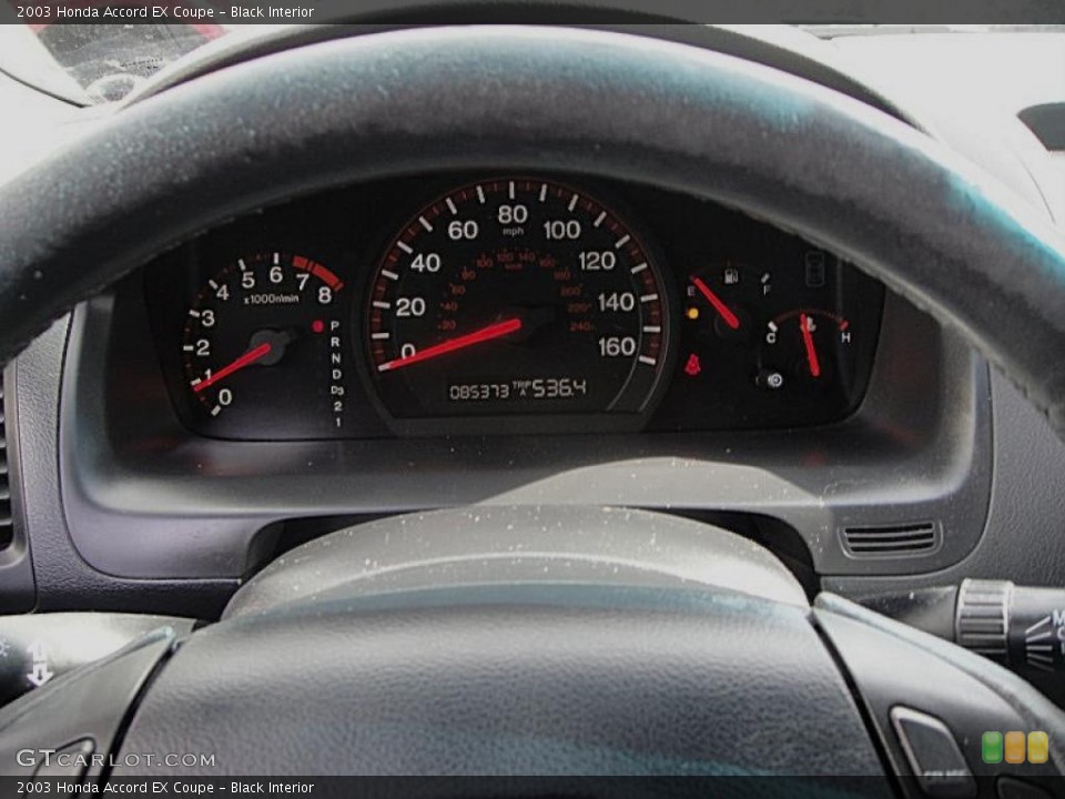 Black Interior Gauges for the 2003 Honda Accord EX Coupe #45002460