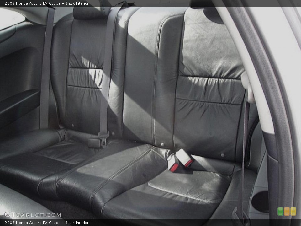 Black Interior Photo for the 2003 Honda Accord EX Coupe #45002632