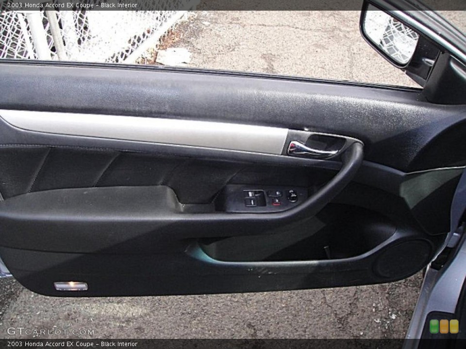 Black Interior Door Panel for the 2003 Honda Accord EX Coupe #45002692
