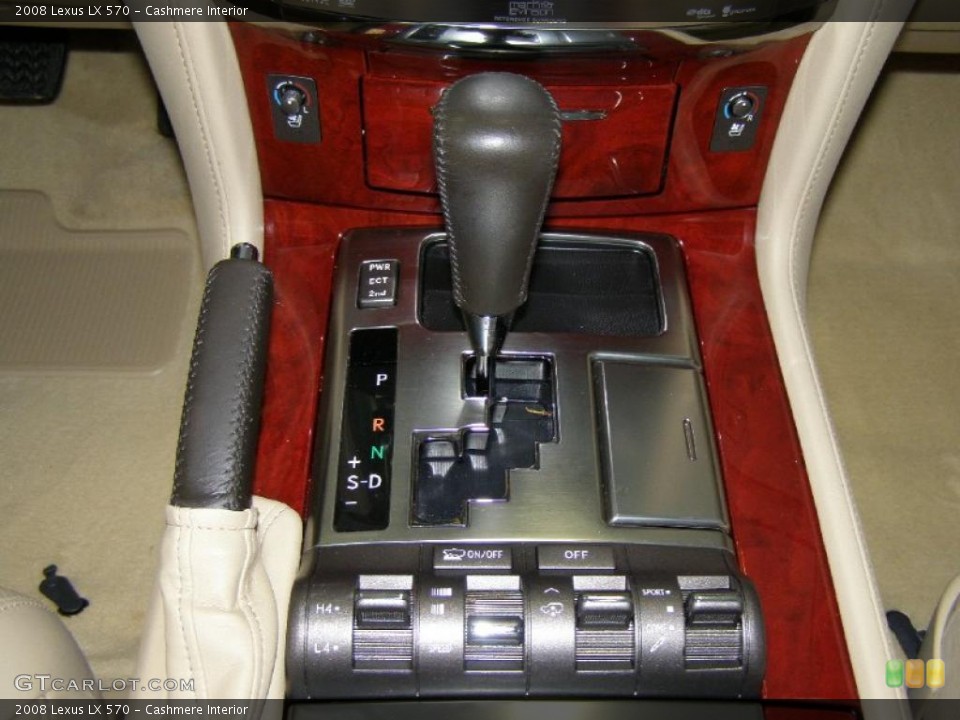 Cashmere Interior Transmission for the 2008 Lexus LX 570 #45002916