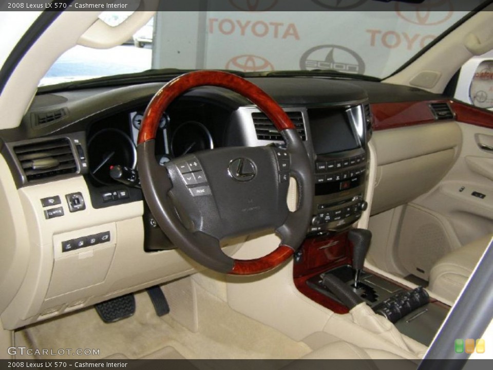 Cashmere Interior Dashboard for the 2008 Lexus LX 570 #45002948