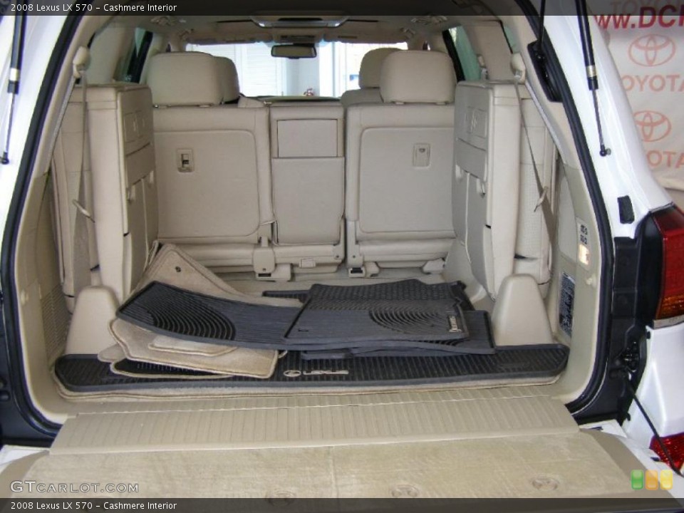 Cashmere Interior Trunk for the 2008 Lexus LX 570 #45003088