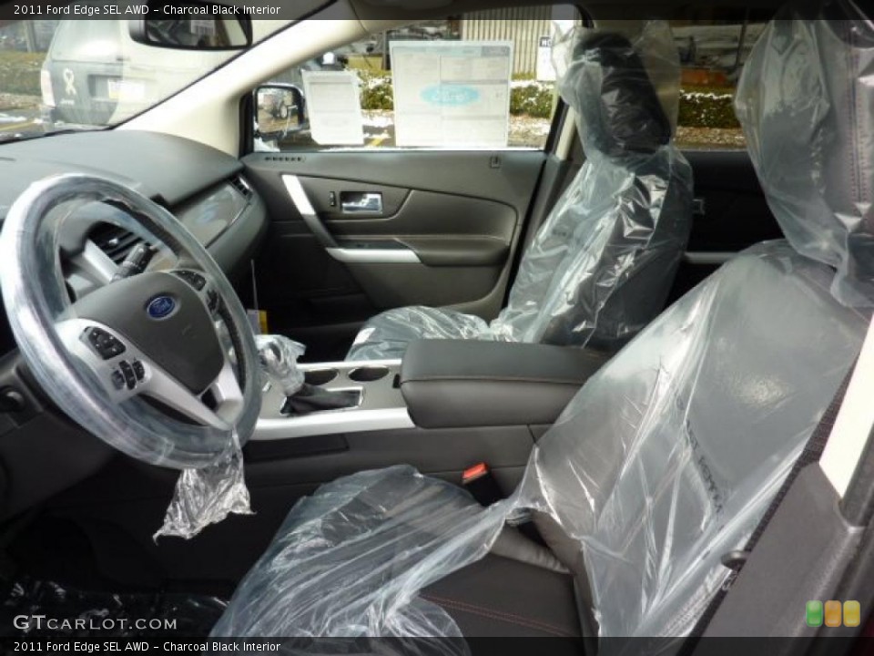 Charcoal Black Interior Photo for the 2011 Ford Edge SEL AWD #45007012
