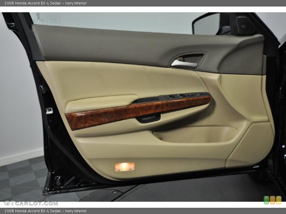 Ivory Interior Door Panel for the 2008 Honda Accord EX-L Sedan #45007124