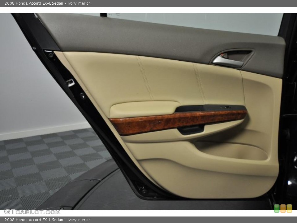 Ivory Interior Door Panel for the 2008 Honda Accord EX-L Sedan #45007184