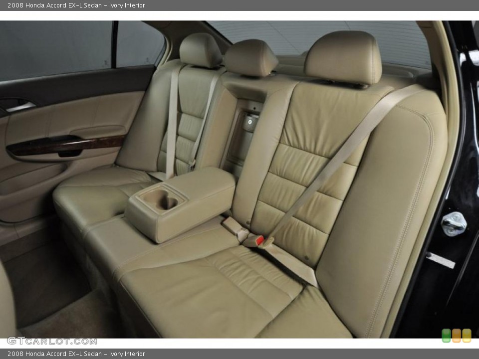 Ivory Interior Photo for the 2008 Honda Accord EX-L Sedan #45007220