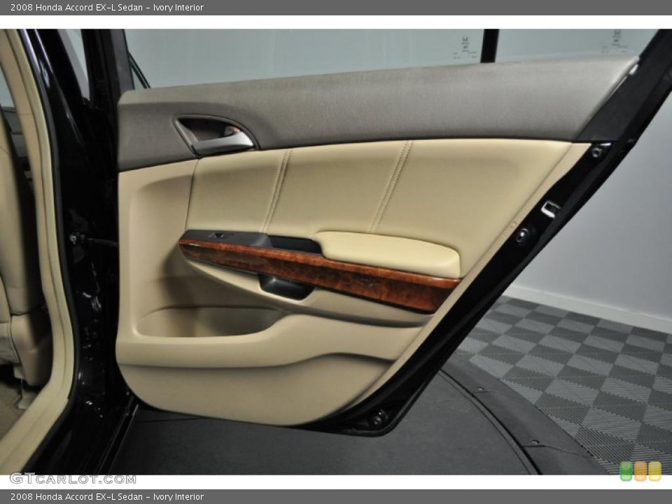 Ivory Interior Door Panel for the 2008 Honda Accord EX-L Sedan #45007244