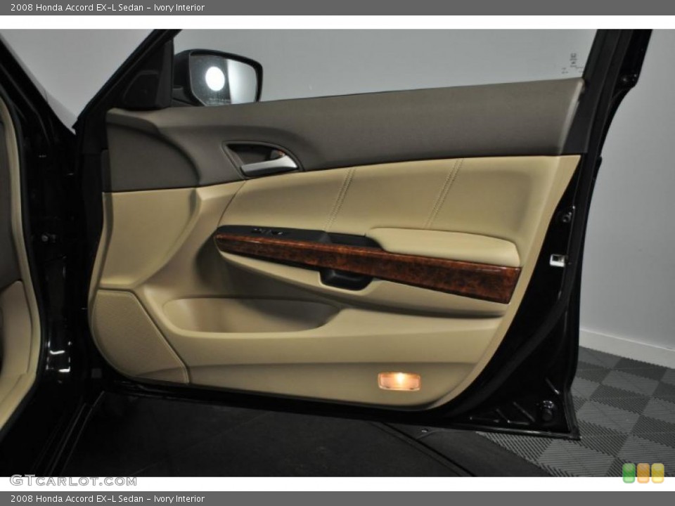 Ivory Interior Door Panel for the 2008 Honda Accord EX-L Sedan #45007292