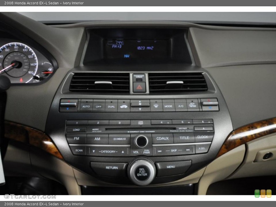 Ivory Interior Controls for the 2008 Honda Accord EX-L Sedan #45007364