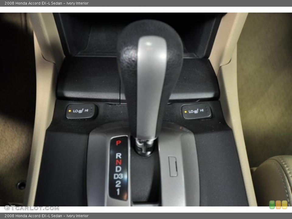 Ivory Interior Transmission for the 2008 Honda Accord EX-L Sedan #45007412