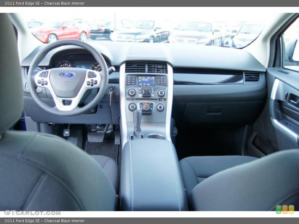 Charcoal Black Interior Dashboard for the 2011 Ford Edge SE #45007900