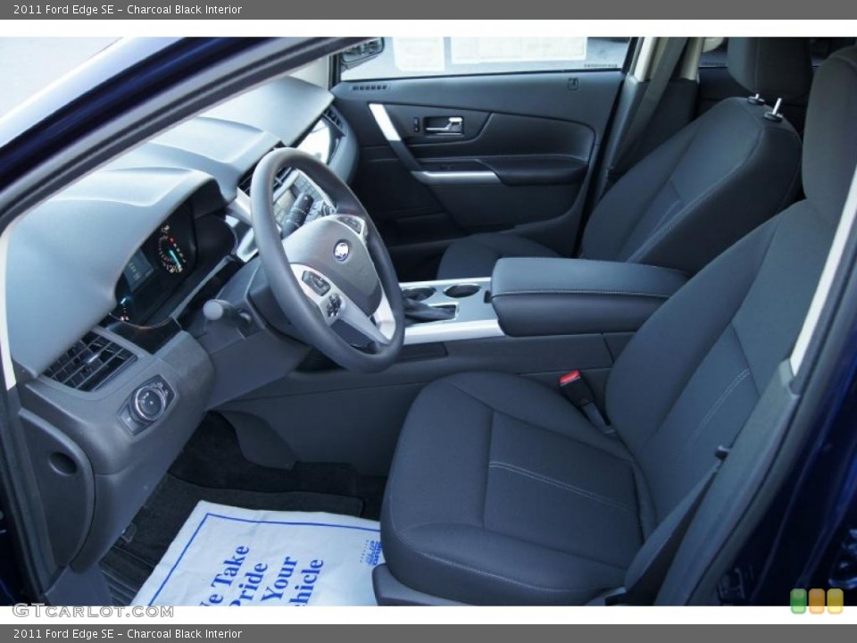 Charcoal Black Interior Photo for the 2011 Ford Edge SE #45007924