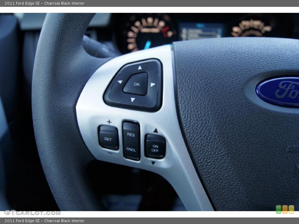 Charcoal Black Interior Controls for the 2011 Ford Edge SE #45007940