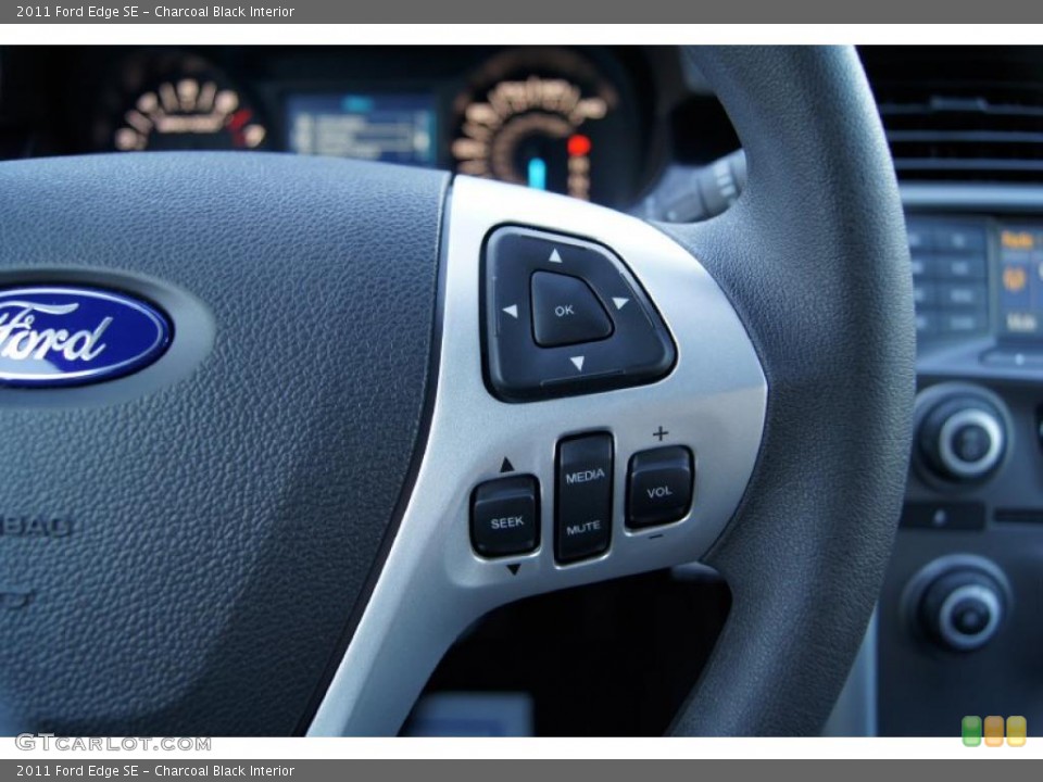 Charcoal Black Interior Controls for the 2011 Ford Edge SE #45007948