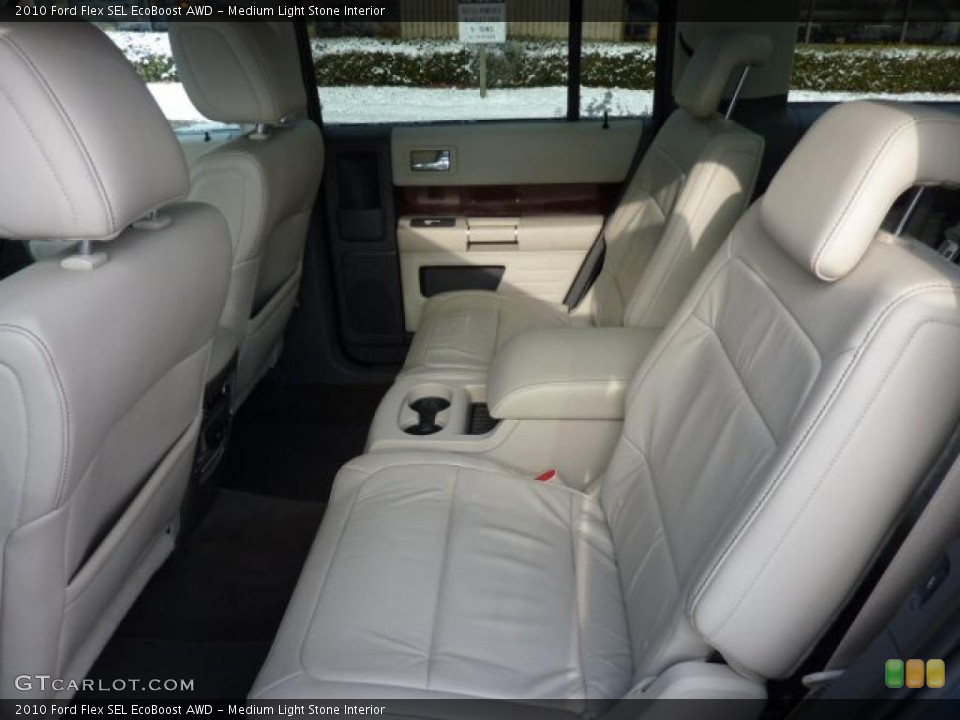 Medium Light Stone Interior Photo for the 2010 Ford Flex SEL EcoBoost AWD #45008529
