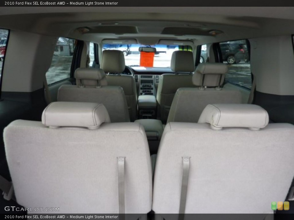 Medium Light Stone Interior Photo for the 2010 Ford Flex SEL EcoBoost AWD #45008537