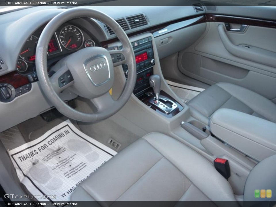 Platinum Interior Photo for the 2007 Audi A4 3.2 Sedan #45009141