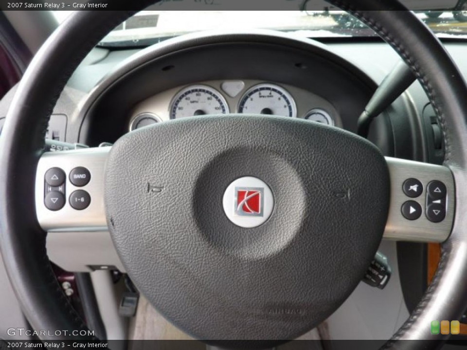 Gray Interior Steering Wheel for the 2007 Saturn Relay 3 #45009669