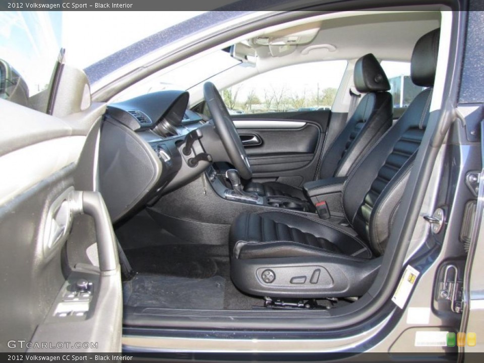 Black Interior Photo for the 2012 Volkswagen CC Sport #45015427