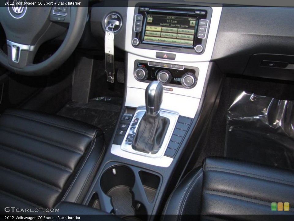 Black Interior Transmission for the 2012 Volkswagen CC Sport #45015439