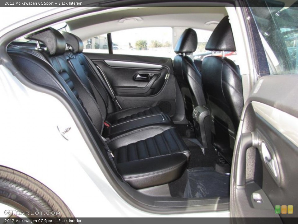 Black Interior Photo for the 2012 Volkswagen CC Sport #45015527