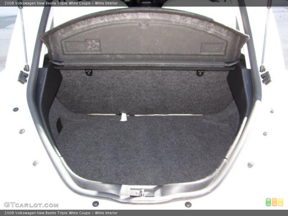 White Interior Trunk for the 2008 Volkswagen New Beetle Triple White Coupe #45016282