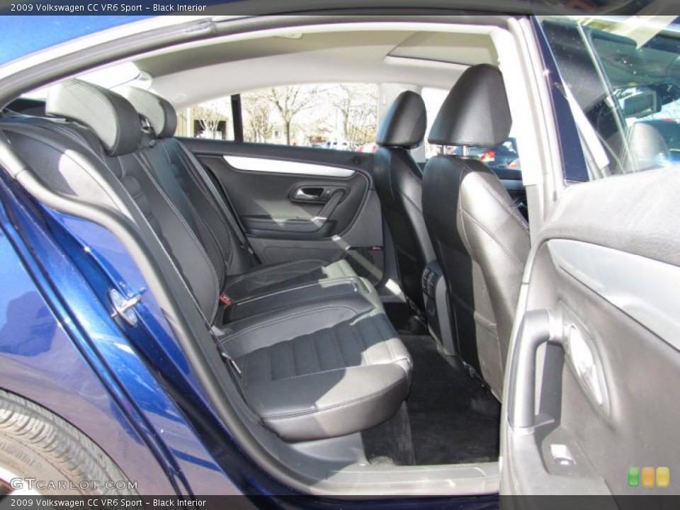 Black Interior Photo for the 2009 Volkswagen CC VR6 Sport #45016338