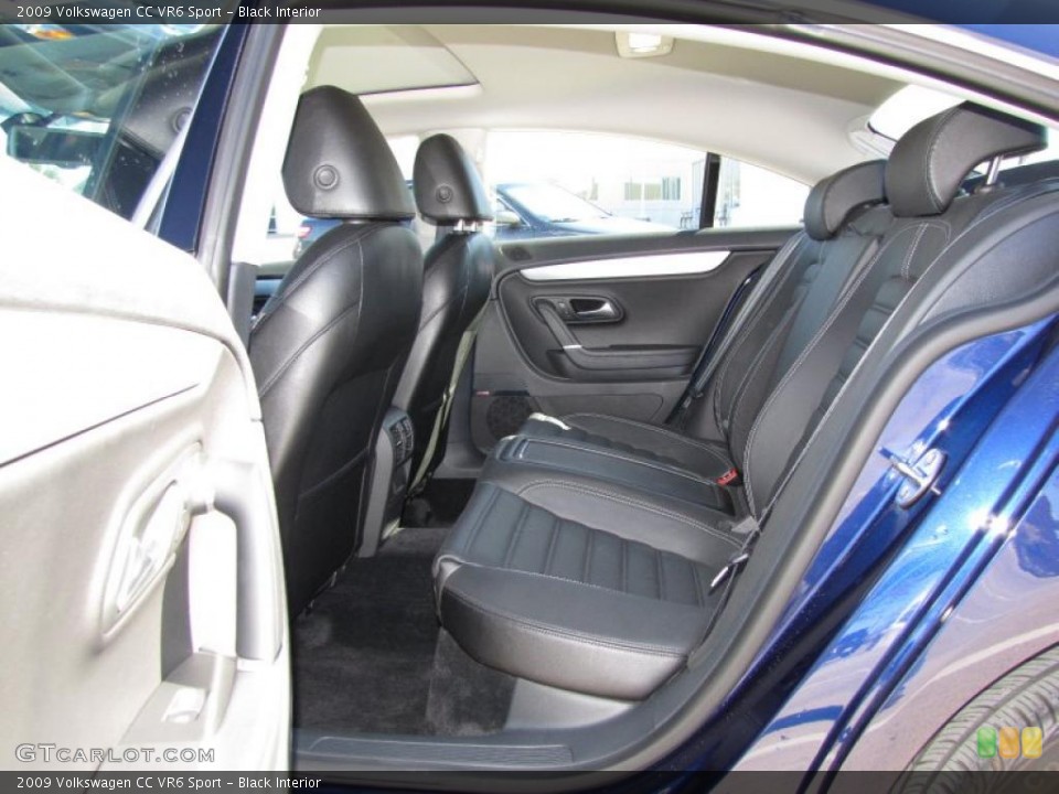 Black Interior Photo for the 2009 Volkswagen CC VR6 Sport #45016342