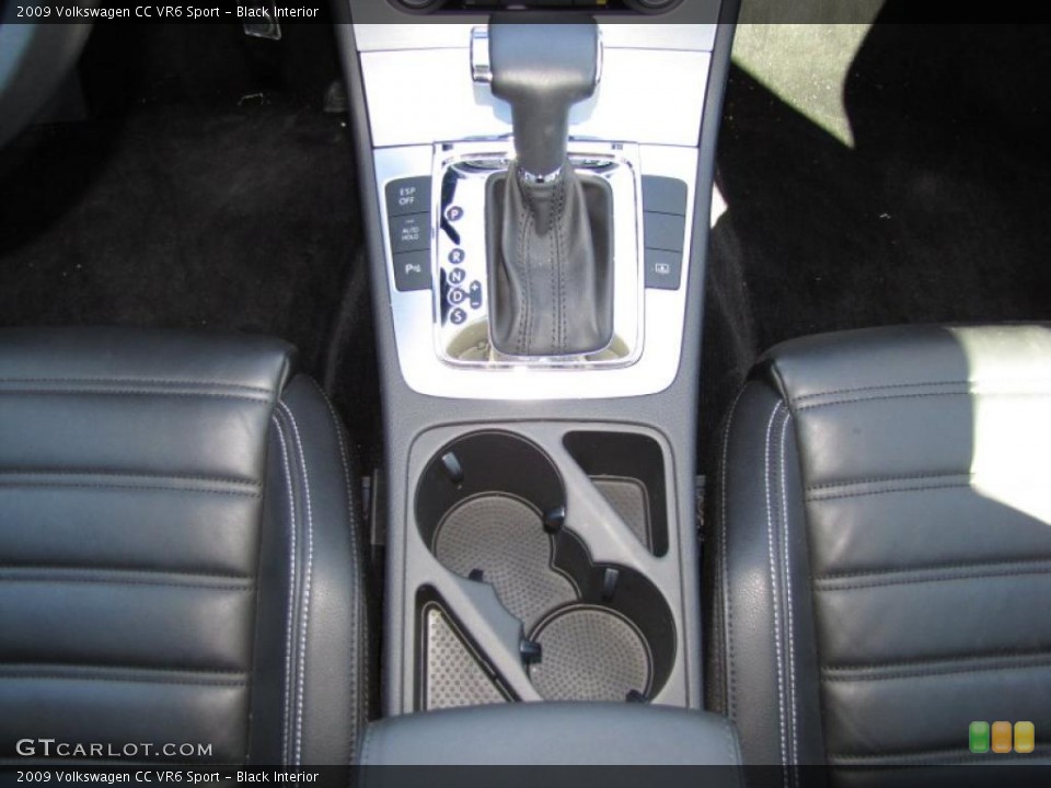 Black Interior Transmission for the 2009 Volkswagen CC VR6 Sport #45016374