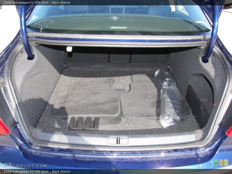 Black Interior Trunk for the 2009 Volkswagen CC VR6 Sport #45016390