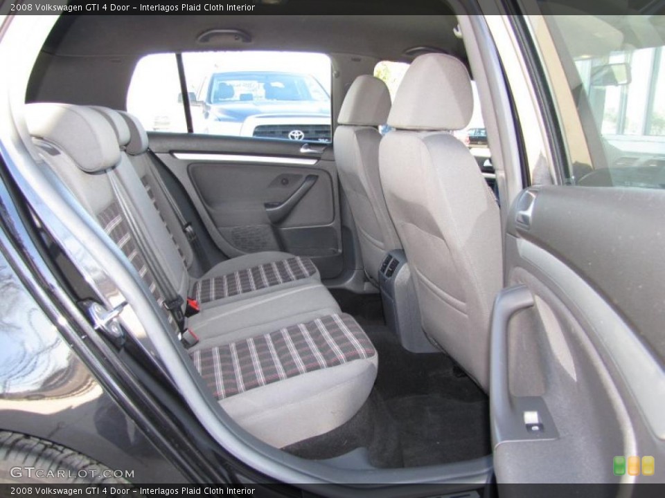 Interlagos Plaid Cloth Interior Photo for the 2008 Volkswagen GTI 4 Door #45016446
