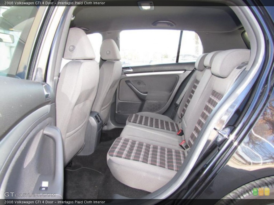 Interlagos Plaid Cloth Interior Photo for the 2008 Volkswagen GTI 4 Door #45016450