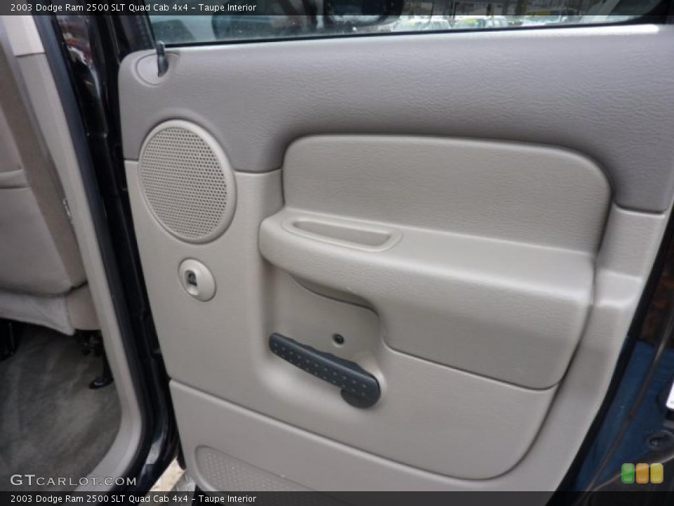 Taupe Interior Door Panel for the 2003 Dodge Ram 2500 SLT Quad Cab 4x4 #45016563
