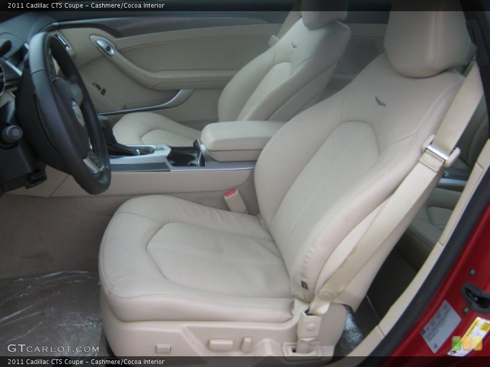 Cashmere/Cocoa Interior Photo for the 2011 Cadillac CTS Coupe #45016887