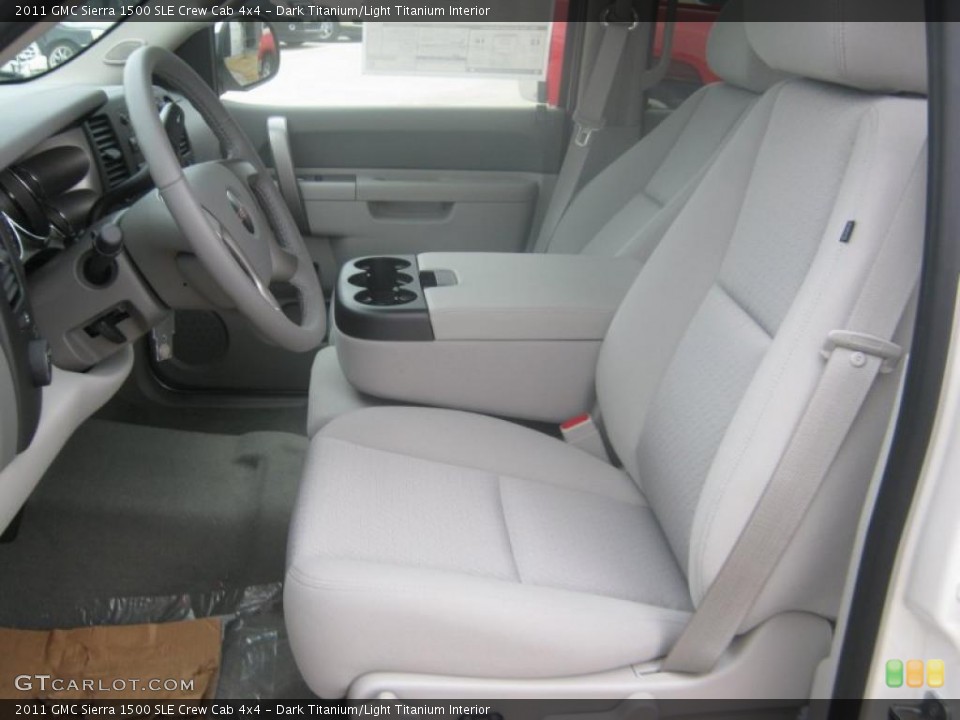 Dark Titanium/Light Titanium Interior Photo for the 2011 GMC Sierra 1500 SLE Crew Cab 4x4 #45017532