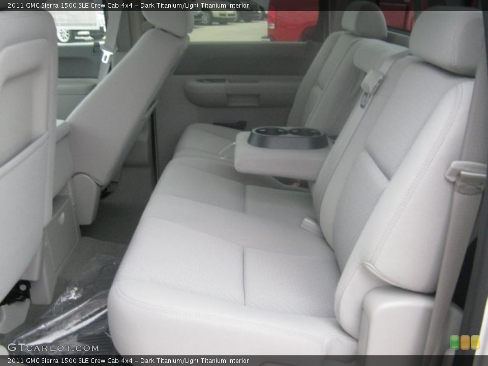 Dark Titanium/Light Titanium Interior Photo for the 2011 GMC Sierra 1500 SLE Crew Cab 4x4 #45017540