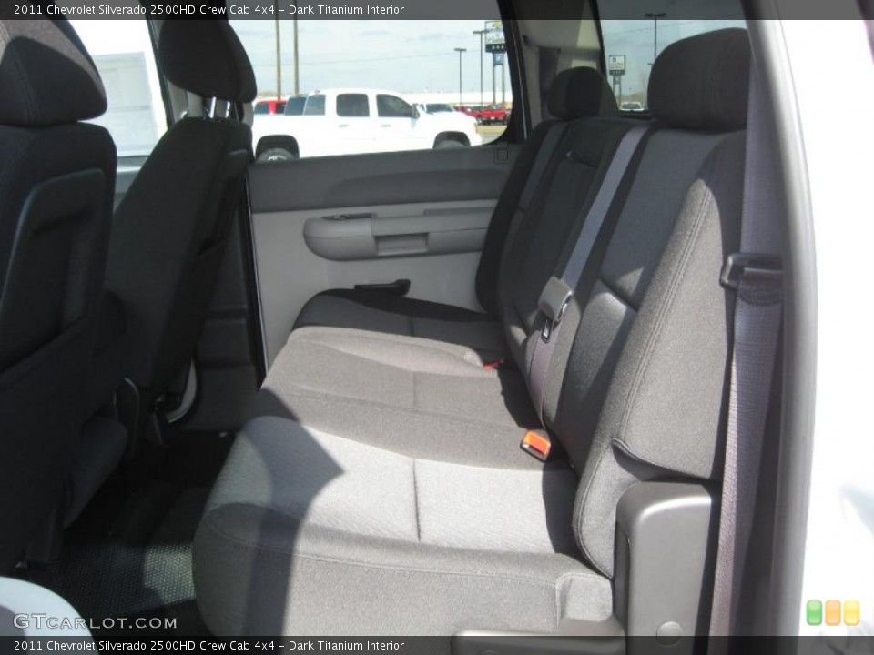 Dark Titanium Interior Photo for the 2011 Chevrolet Silverado 2500HD Crew Cab 4x4 #45017924