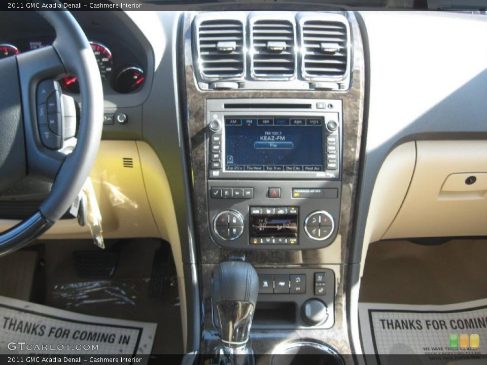 Cashmere Interior Controls for the 2011 GMC Acadia Denali #45017980
