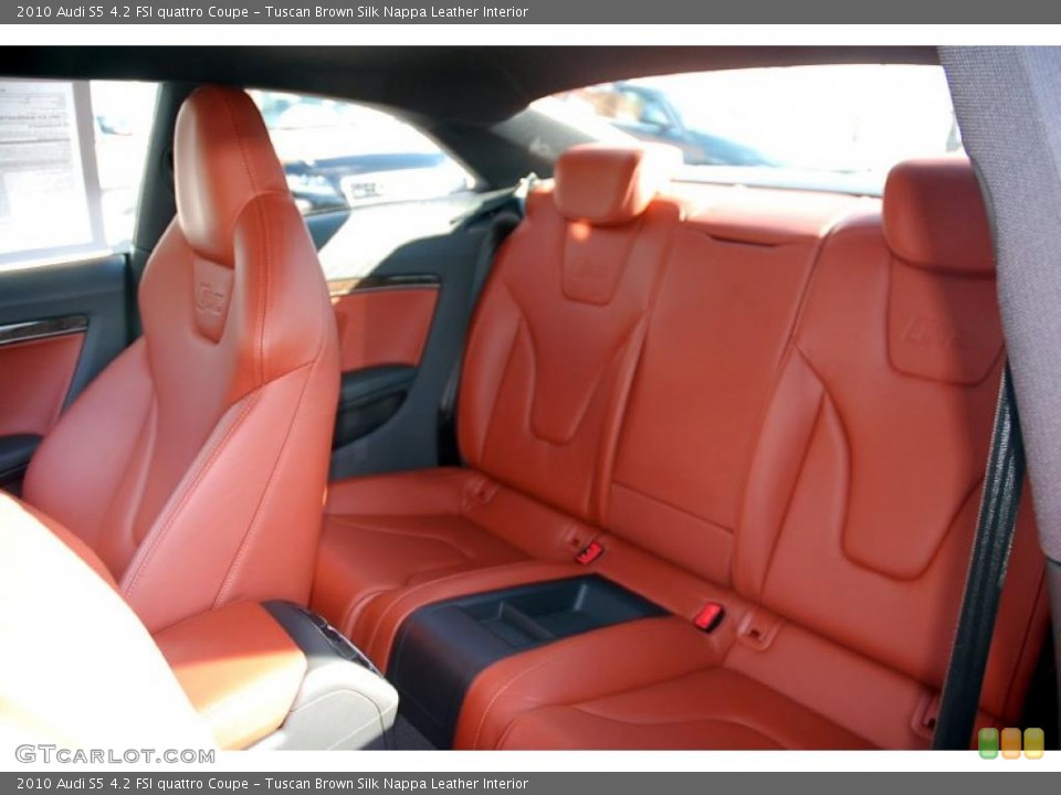 Tuscan Brown Silk Nappa Leather Interior Photo for the 2010 Audi S5 4.2 FSI quattro Coupe #45018068