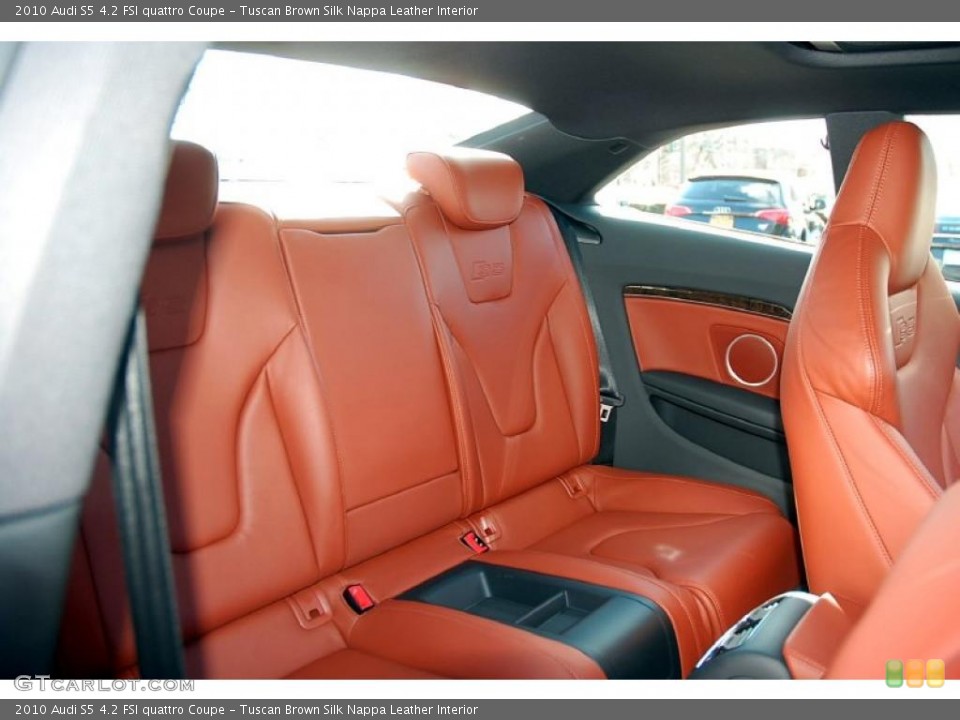 Tuscan Brown Silk Nappa Leather Interior Photo for the 2010 Audi S5 4.2 FSI quattro Coupe #45018096