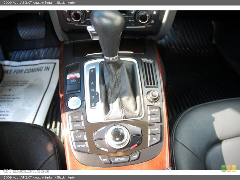 Black Interior Transmission for the 2009 Audi A4 2.0T quattro Sedan #45018221