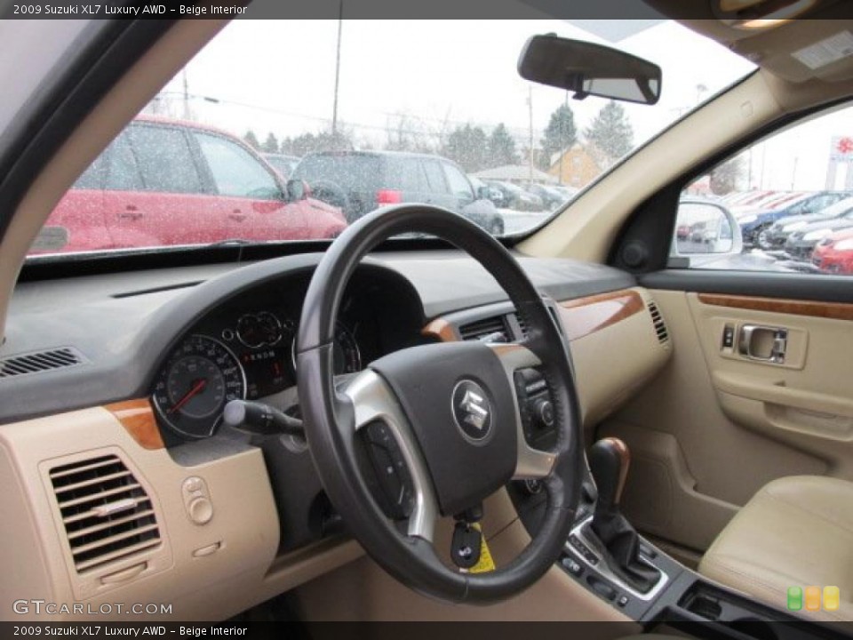 Beige Interior Photo for the 2009 Suzuki XL7 Luxury AWD #45018967