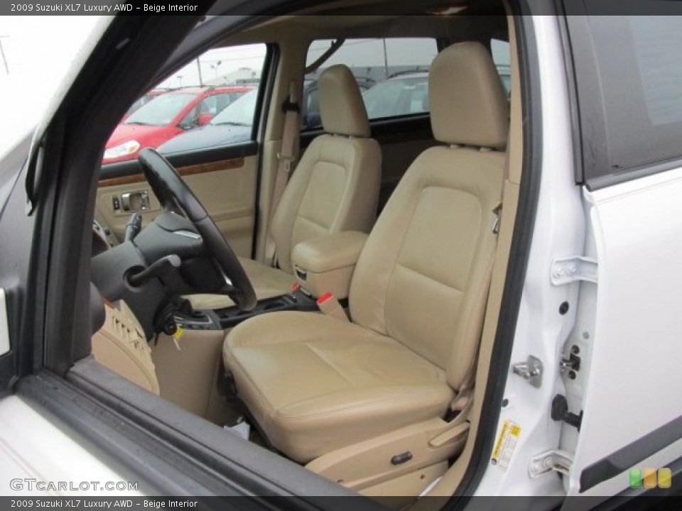 Beige Interior Photo for the 2009 Suzuki XL7 Luxury AWD #45018979