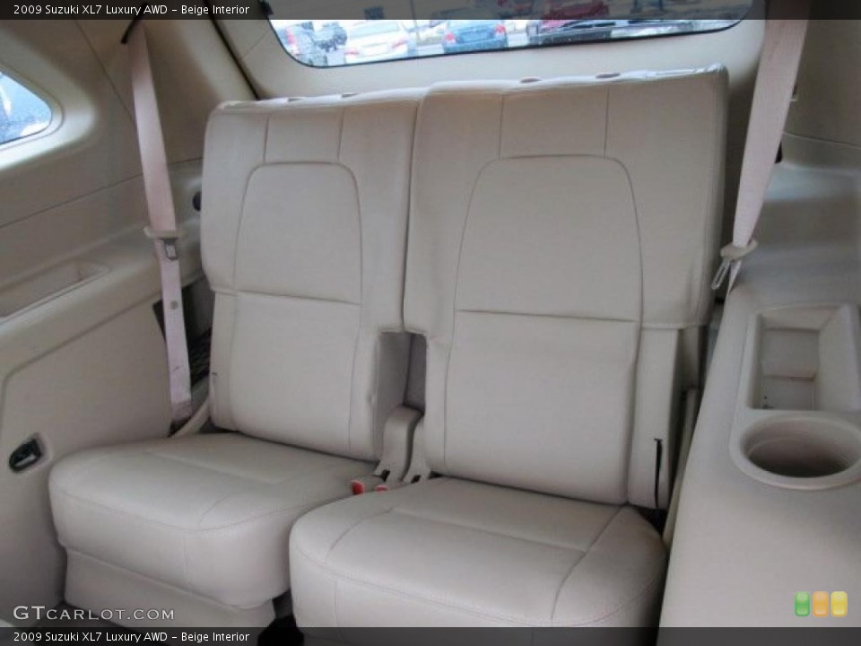 Beige Interior Photo for the 2009 Suzuki XL7 Luxury AWD #45018987